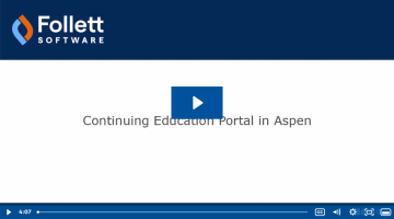 Continuing Education Portal in Aspen Continuing Education Portal in Aspen
